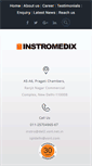 Mobile Screenshot of instromedixindia.com